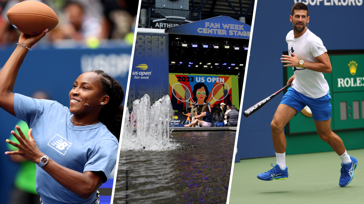 How to attend 2024 US Open Fan Week, free tennis matches, events