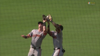 Luciano, Fitzgerald separated in Giants dugout after error