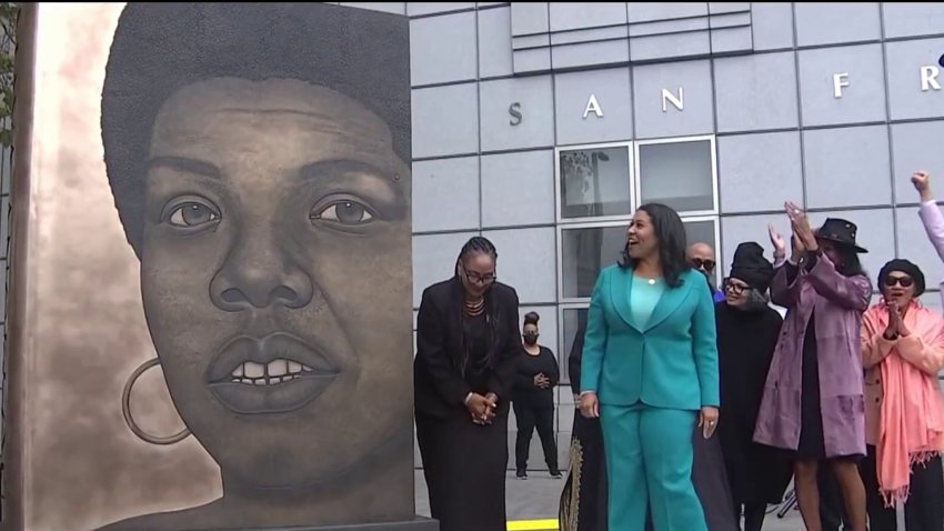 San Francisco unveils a monument for poet Maya Angelou. (Sept. 19, 2024)