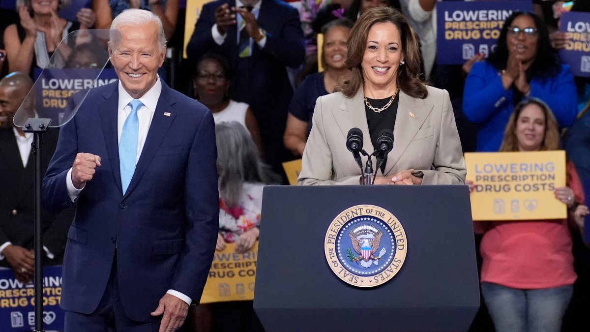 Harris and Biden join to attend Pa. Labor Day parade NBC Bay Area