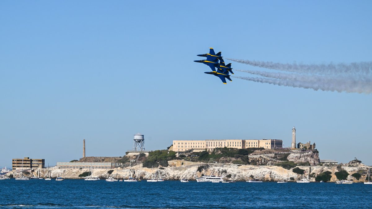 Blue Angels San Francisco Fleet Week 2024 schedule NBC Bay Area