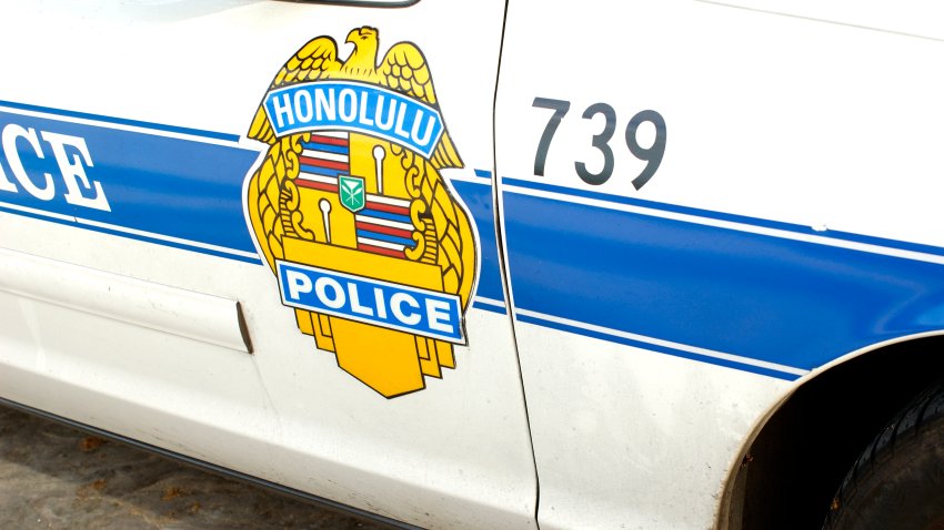 Honolulu police car