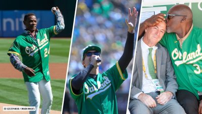 A's bid farewell to Oakland