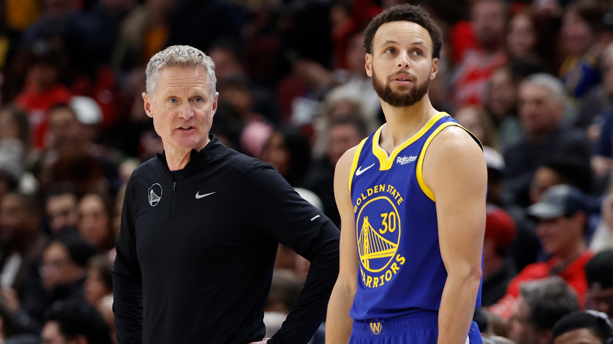 Steve Kerr blames pivotal Steph Curry injury on NBA playoff schedule – NBC Bay Area