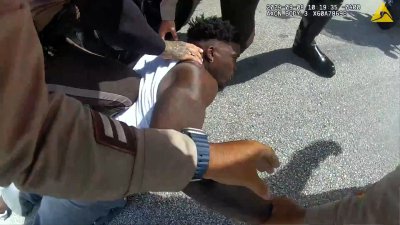 WATCH: Bodycam footage shows Dolphins star Tyreek Hill's detainment by police