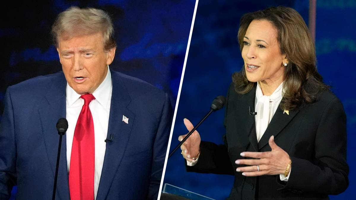 Live updates: Harris, Trump square off in presidential debate – NBC Bay ...