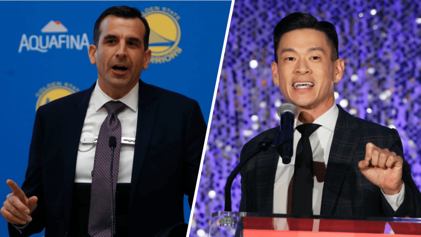 Sam Liccardo and Evan Low