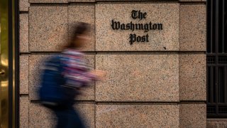 The Washington Post Building at One Franklin Square Building on June 5, 2024 in Washington, DC.Β