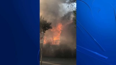 Fire guts fourplex in San Jose, leaves 1 injured