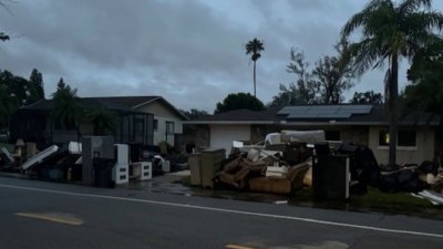 Residents describe scene as Hurricane Milton passes