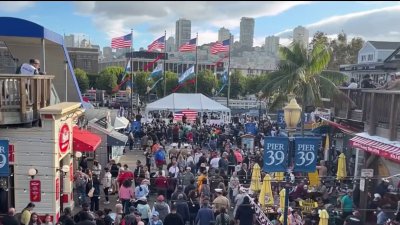 Crowds pack San Francisco for Fleet Week festivities