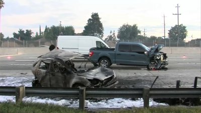 1 killed in fiery crash on Highway 4 in Antioch