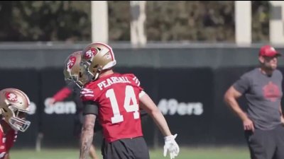 A closer look: 49ers'  Ricky Pearsall returns to practice