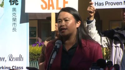 Oakland mayor recall: Opposing sides rally in Chinatown