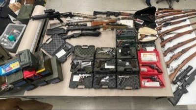 Guns seized from home of San Jose man arrested for threatening victim after hit and run