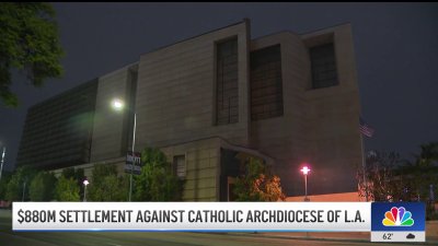 Archdiocese of LA reaches historic $880M child sexual abuse settlement