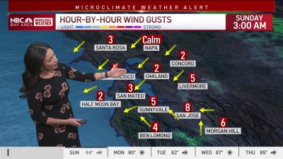 Cinthia's Forecast: Less wind Sunday