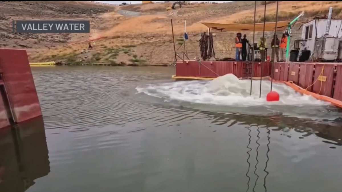 Anderson Dam tunnel completed in South Bay – NBC Bay Area