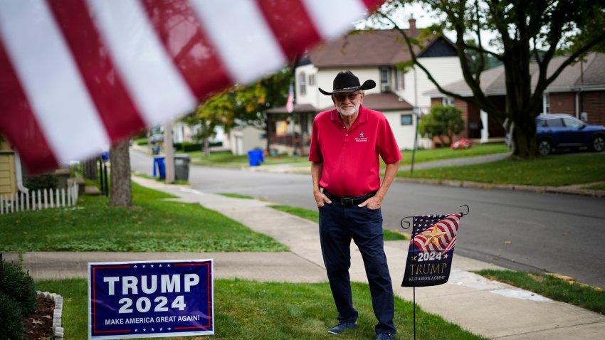 Jim Hulings, chairman of the Butler County Republican Committee, poses for a photograph in Zelienople, Thursday, Sept. 26, 2024.