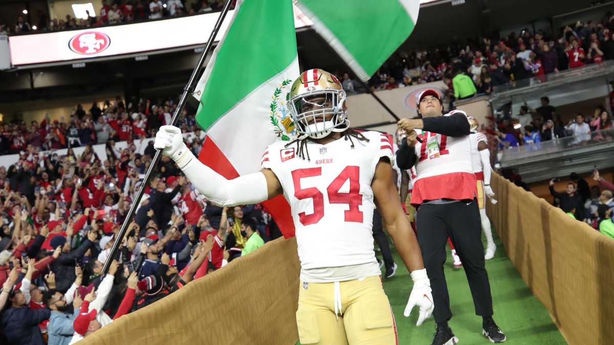 49ers' Fred Warner celebrates his Hispanic heritage