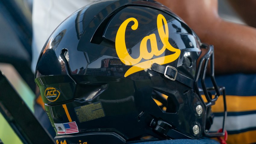 TALLAHASSEE, FL – SEPTEMBER 21: California Golden Bears helmet sits on a chair during a college football game between the California Golden Bears and the Florida State Seminoles on September 21st, 2024 at Doak Campbell Stadium in Tallahassee, FL. (Photo by Chris Leduc/Icon Sportswire via Getty Images)