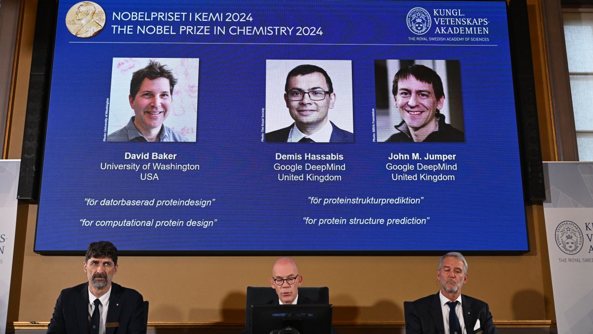 Nobel in chemistry awarded to 3 scientists for work on proteins 