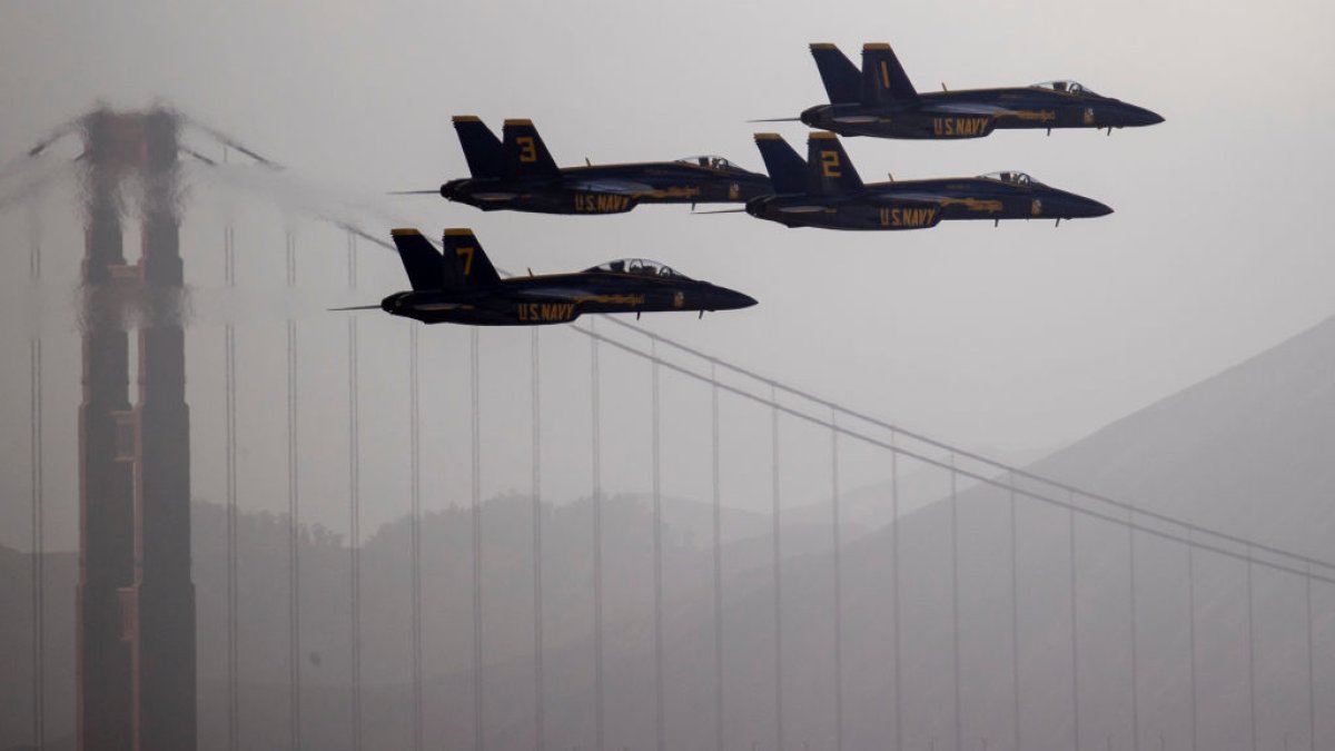 SF Fleet Week Weather for Blue Angels air show NBC Bay Area