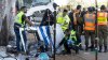 One dead and dozens injured after ‘truck-ramming' at bus stop near Tel Aviv