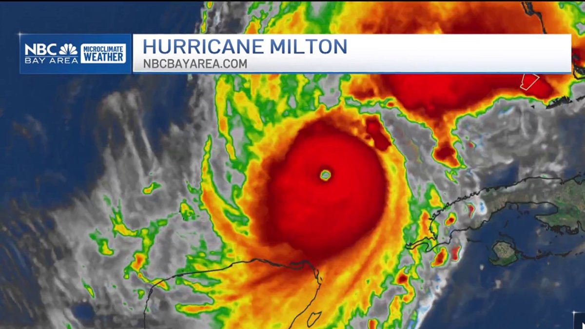 What time is Hurricane Milton expected to make landfall in Florida?