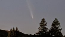 Comet Tsuchinshan-Atlas as seen from the Bay Area.