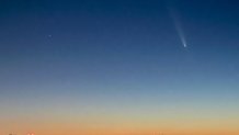 Comet Tsuchinshan-Atlas as seen from the Bay Area.