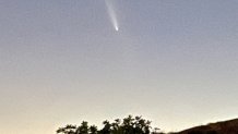 Comet Tsuchinshan-Atlas as seen from the Bay Area.