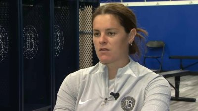 Watch: Bay FC's Jen Beattie recounts her breast cancer survival