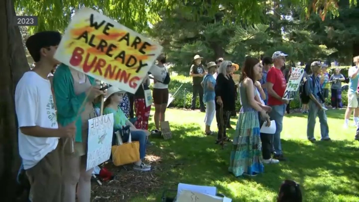 San Mateo climate rally this weekend NBC Bay Area