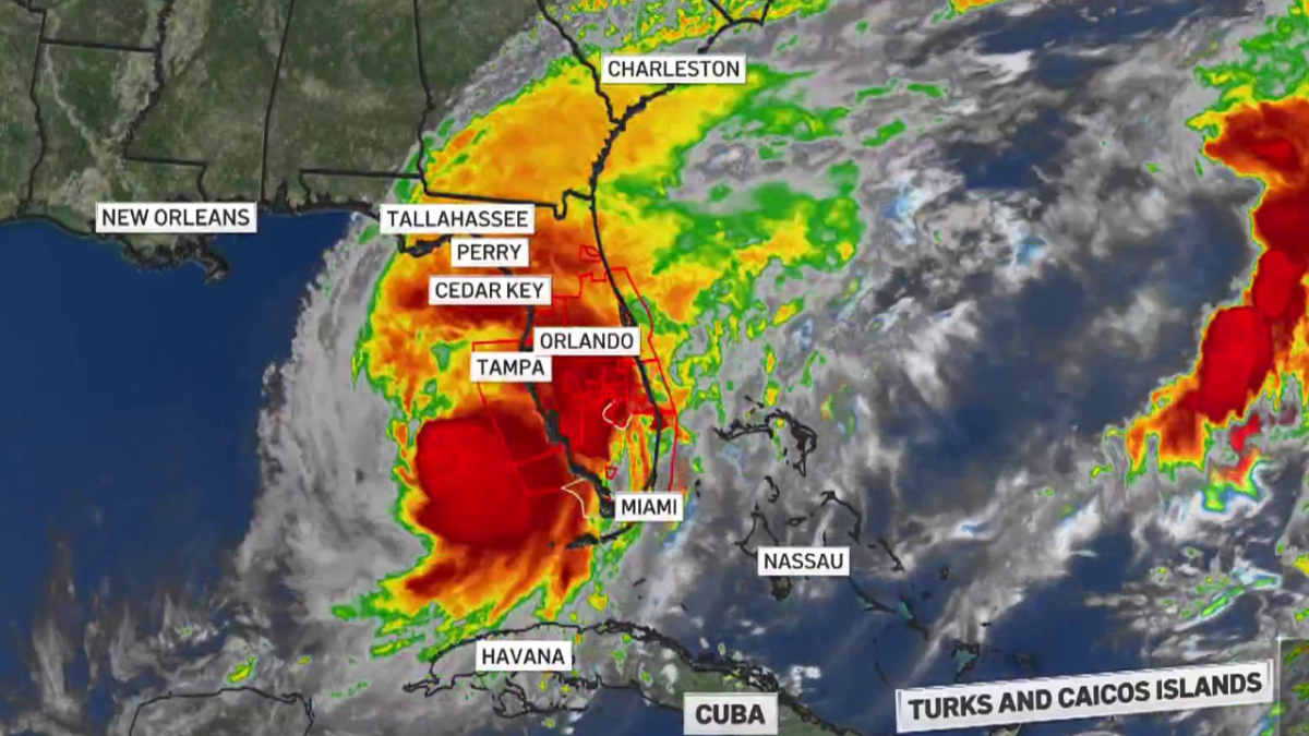 Hurricane Milton tracker Storm will make landfall in Florida tonight