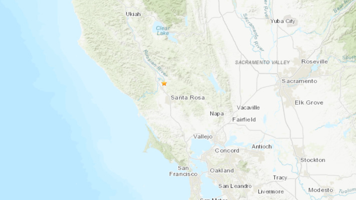 Preliminary earthquake with a magnitude of 3.2 hits the North Bay area – NBC Bay Area