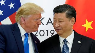 President Donald Trump meets with China’s President Xi Jinping at the start of their bilateral meeting at the G20 leaders summit in Osaka, Japan, June 29, 2019.