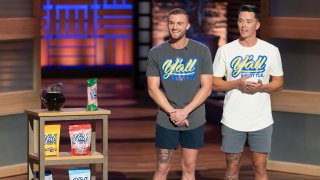 Y’all Sweet Tea’s Brandon Echols and Darien Craig on ABC’s “Shark Tank.”