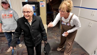 103-year-old Wisconsin resident votes for Kamala Harris