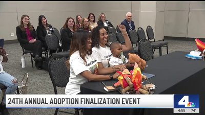 More than 100 childern adopted at finalization event in San Bernardino