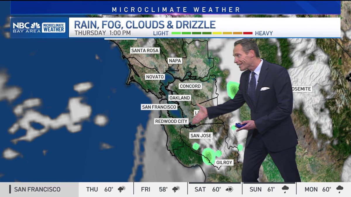 Jeff’s Forecast: Bay Area rain timeline – NBC Bay Area