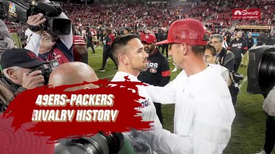 Shanahan breaks down iconic 49ers-Packers games in recent years