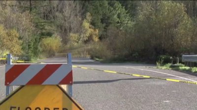 Driver dead after vehicle found submerged in floodwater in Sonoma County