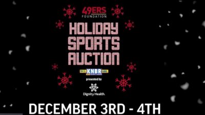 49ers foundation to hold 8th annual holiday auction