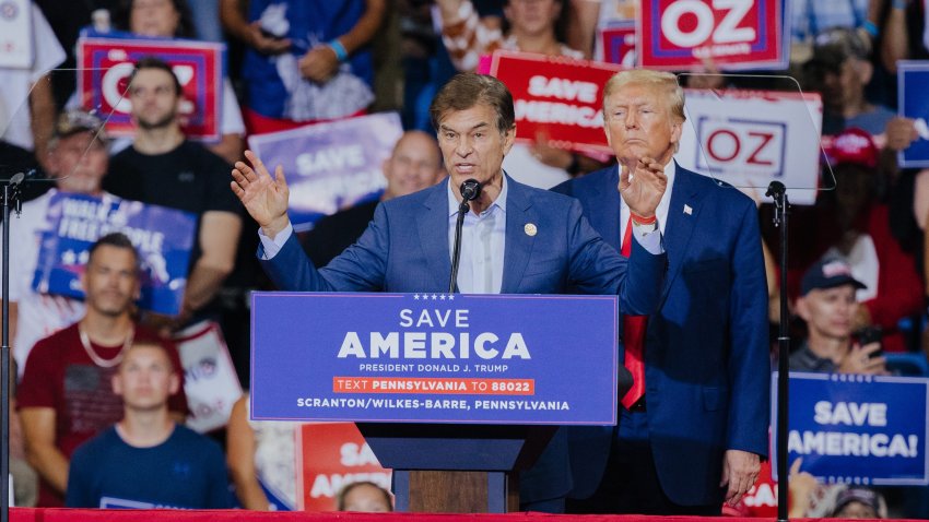 Dr. Oz and Donald Trump