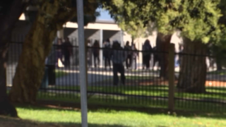 Students on a San Jose campus.