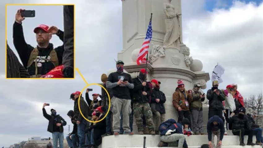 During the Jan. 6 Capitol riot, Kelley, an anti-abortion activist, wore a sweatshirt reading TCAPP, which stands for “The Church At Planned Parenthood.”