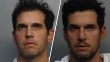 Miami-Dade Corrections booking photos of Alon Alexander and Oren Alexander