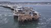 Santa Cruz Wharf collapse: Workers rescued, damage due to large swell