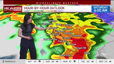 Forecast: Heavy overnight rain with clearing Sunday